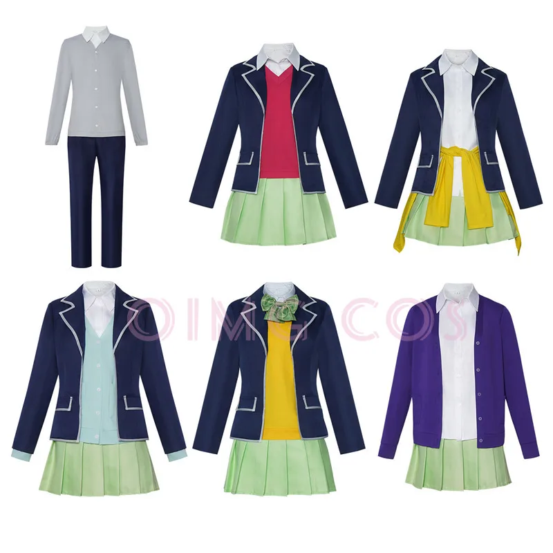 Anime Cosplay Ladies - 五等分の花嫁 宇佐美五太郎 中野コスプレ衣装 一花制服 大人アニメパーティー女性コスチュームゲーム