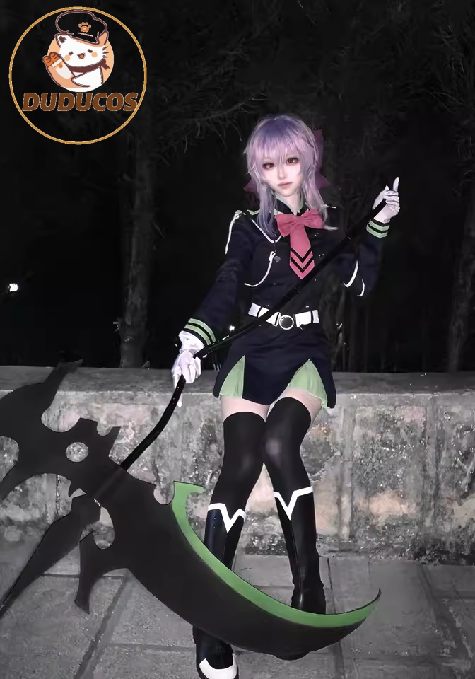 アニメ終わりのセラフ柊シノアコスプレ衣装織里のセラフ軍服ドレ - Anime Cosplay Ladies のレビューと価格