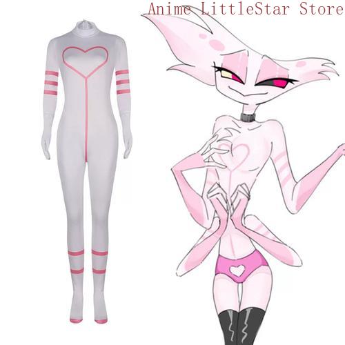 アニメ「エンジェルダスト」のコスプレ衣装、コミックコンでのパ - Anime Cosplay Jumpsuit のレビューと価格