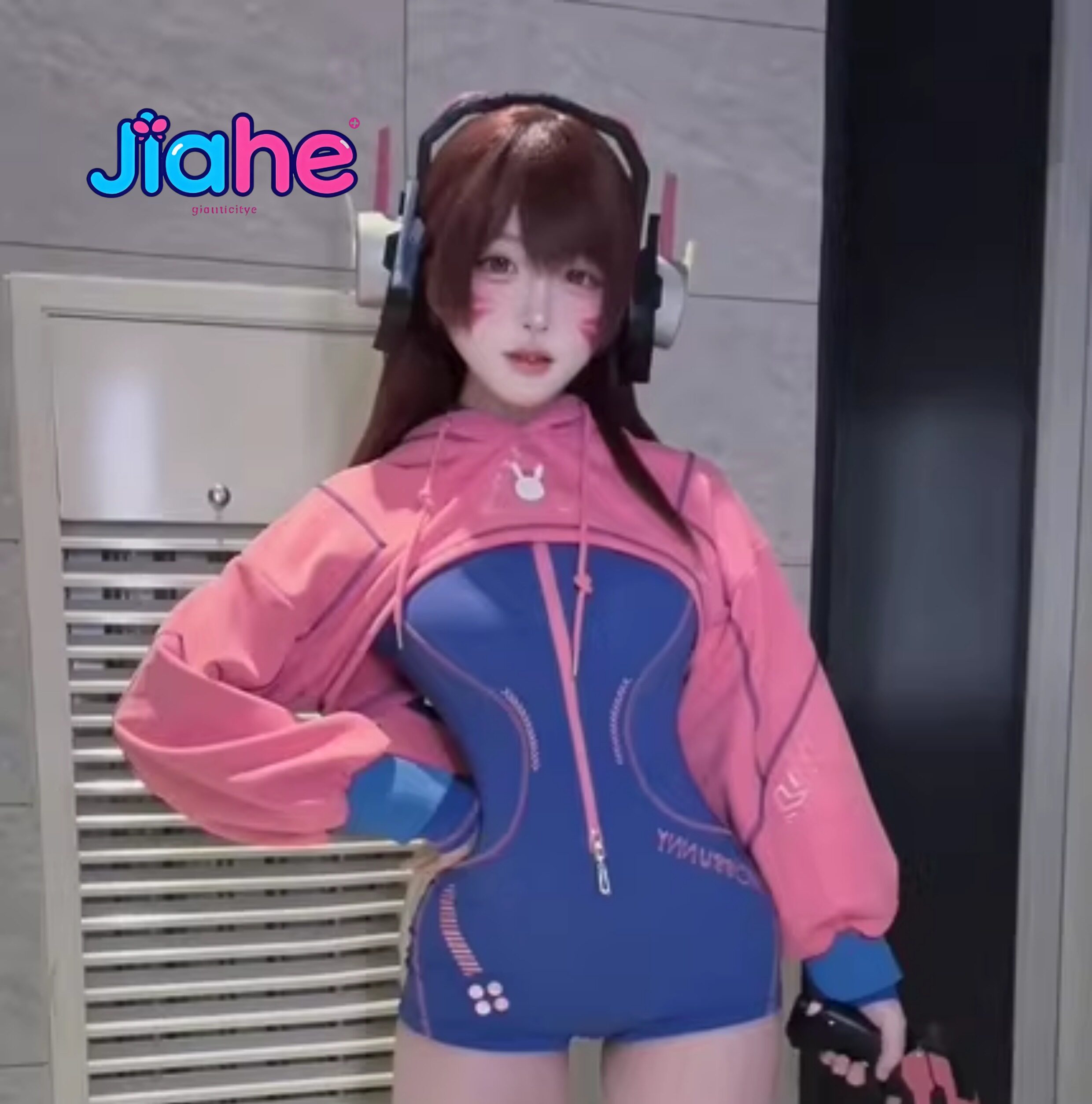 在庫あり D.Va オーバーウォッチ コスプレ衣装 女性用  - Anime Cosplay Jumpsuit のレビューと価格