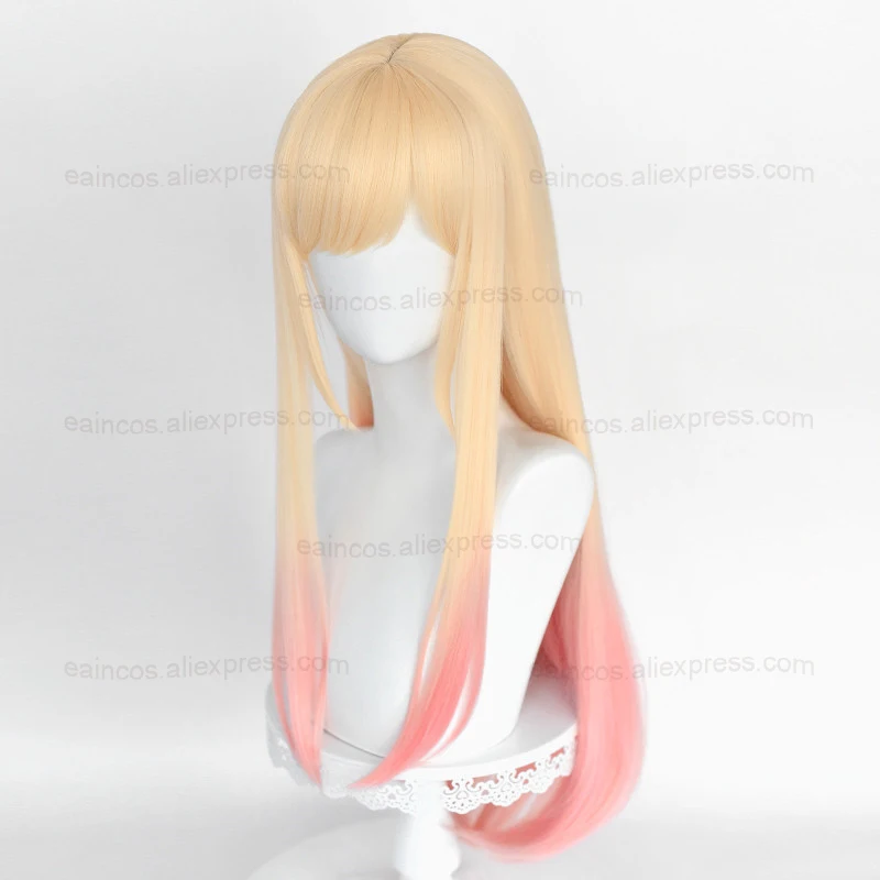 アニメフィギュアmarin子猫ウコスプレウィッグ、80cm、 - Kitagawa Anime Cosplay のレビューと価格