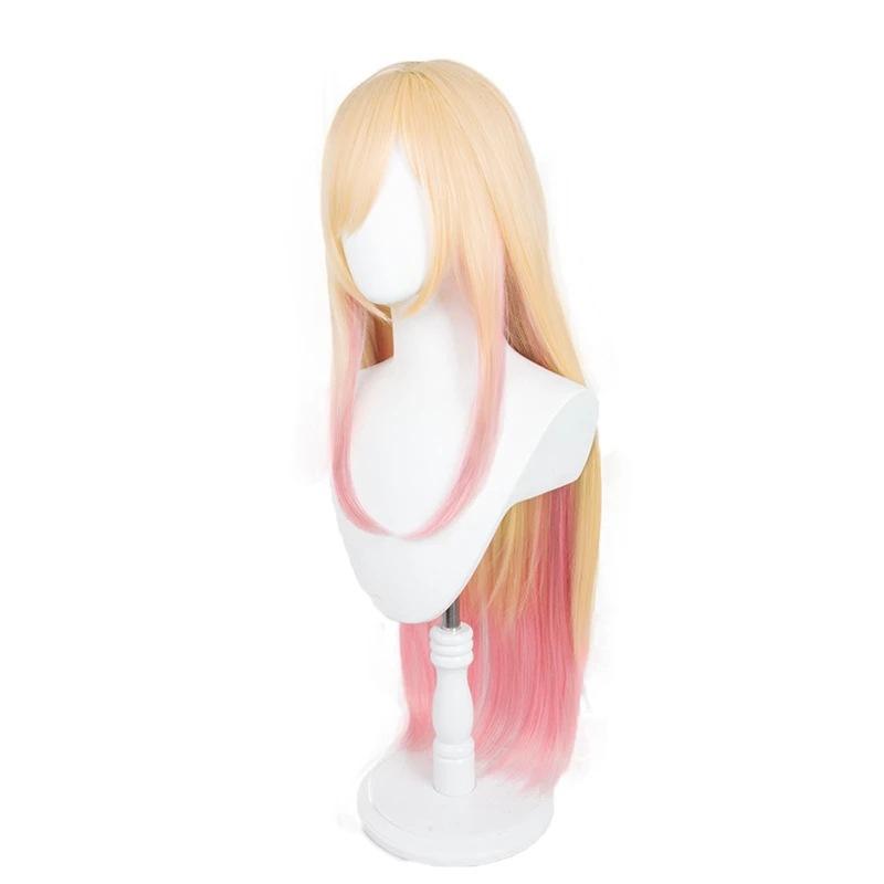 アニメ北川マリンコスプレウィッグ黄色ロング紫ショート耐熱人工 - Kitagawa Anime Cosplay のレビューと価格